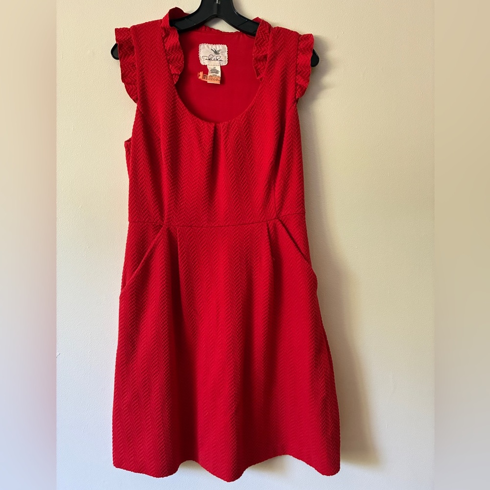 Tabitha Vibrant Red Dress